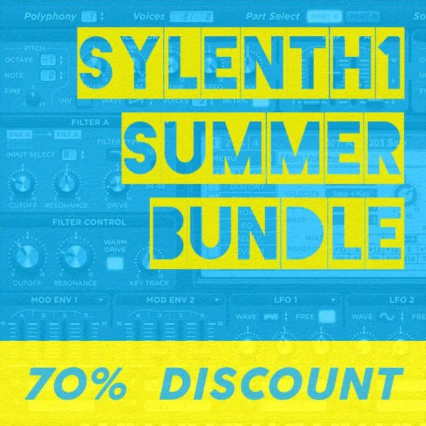 Deep House Summer Bundle for Sylenth1 preset pack artwork for Sylenth1
