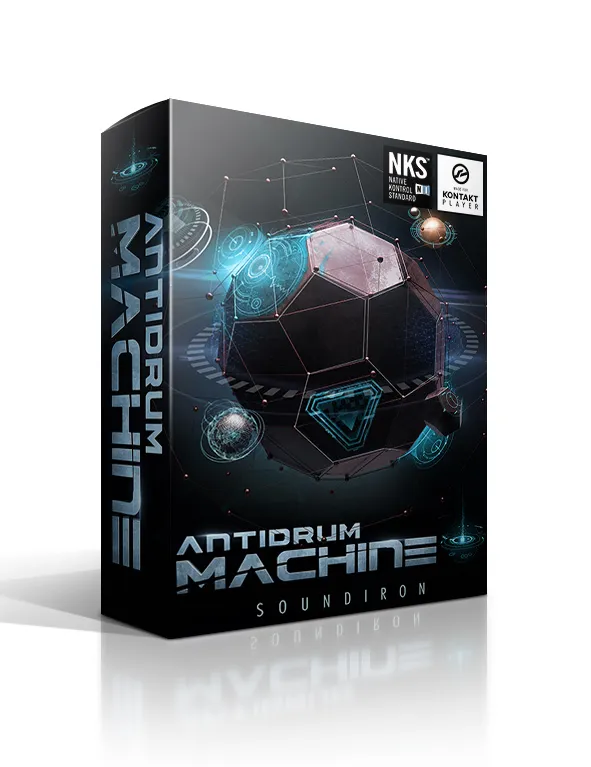Antidrum Machine by Soundiron Kontakt instrument interface