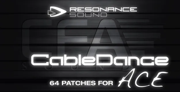 CFA CableDance preset pack artwork for u-he ACE synth
