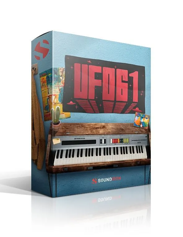 UFO 61 Kontakt instrument library by Soundiron interface