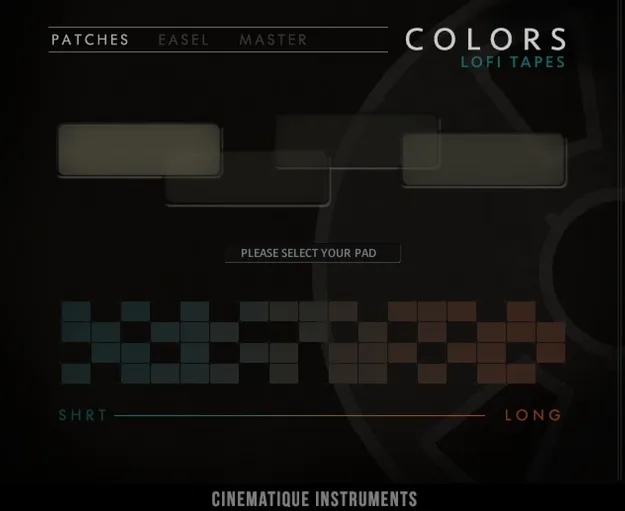 Colors: Lofi Tapes by Cinematique Instruments Kontakt instrument artwork