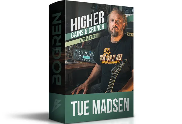 Tue Madsen Signature Kemper Pack 2 profile pack artwork for Kemper Profiler