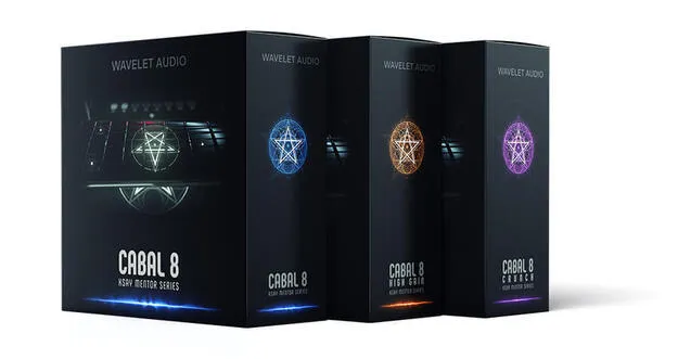 Cabal 8: Full eight-string guitar Kontakt instrument interface by Wavelet Audio