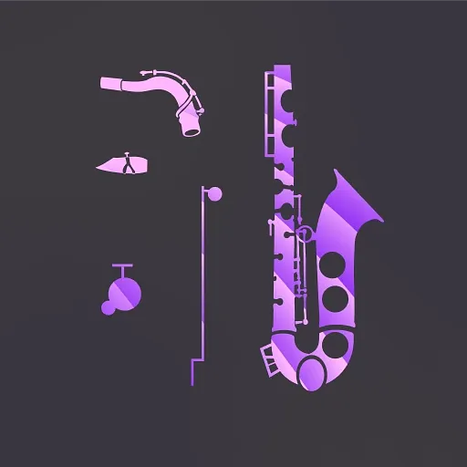 Jazz Tenor Saxophone 1 by Dreamtonics instrument expansion artwork for Instrument X