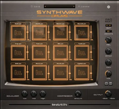 Synthwave Drums V2
