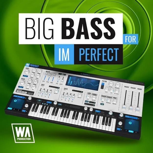 Big Bass for ImPerfect preset pack artwork for ImPerfect synth