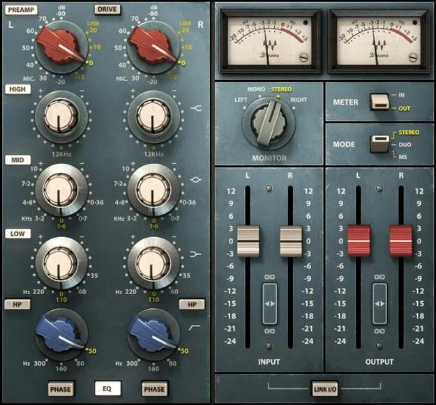 Scheps 73 by Waves EQ and preamp plugin interface