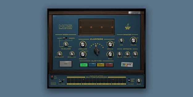 Hand Clap Studio by Robotic Bean clap and snap virtual instrument plugin interface