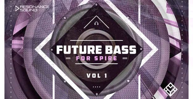 Future Bass For Spire Vol.1 preset pack artwork for Reveal Sound Spire