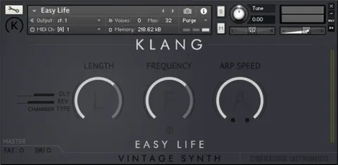 VINTAGE SYNTH: Easy Life