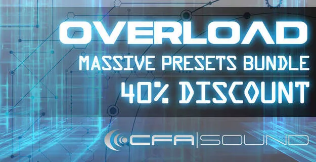 CFA-Sound Overload Massive Bundle preset pack artwork for Native Instruments Massive