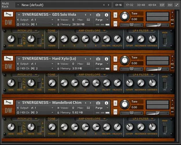 Synergenesis Kontakt drum and percussion instrument by Loot Audio