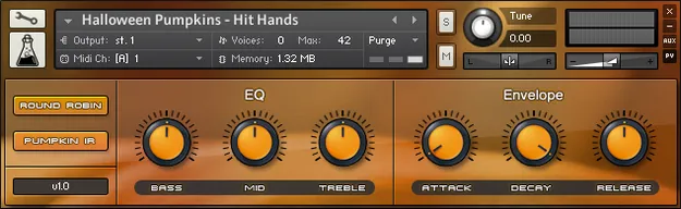 Halloween Pumpkins by AudioThing Kontakt instrument artwork