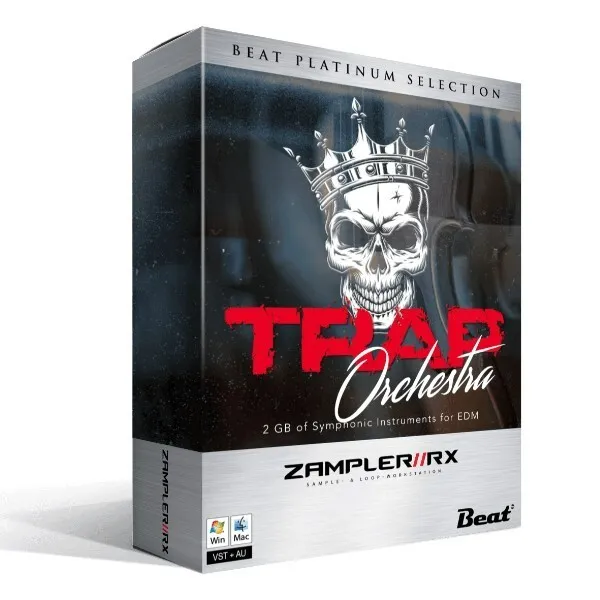 Zampler Expansion: Trap Orchestra preset pack artwork for Zampler
