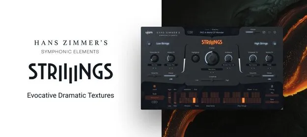 Symphonic Elements STRIIIINGS by UJAM string instrument plugin interface