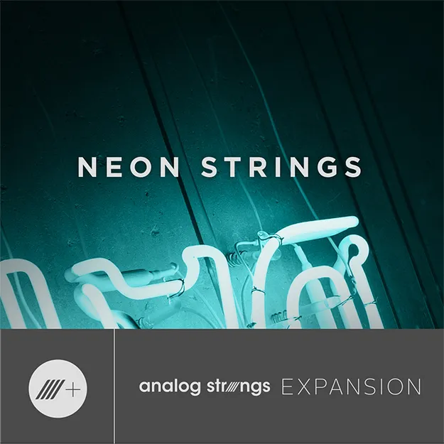 Neon Strings Expansion Pack preset pack artwork for Analog Strings