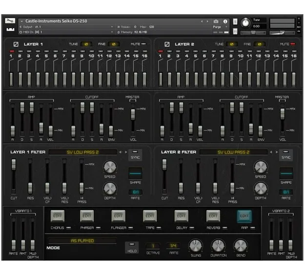 DS-2500 by Loot Audio Kontakt instrument interface