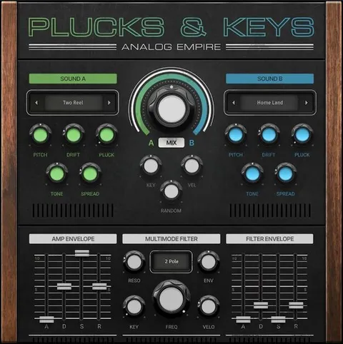 Analog Empire: Plucks & Keys