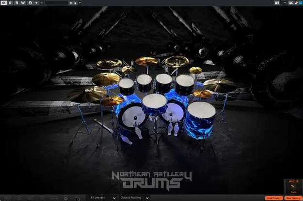 Northern Artillery Drums by Ugritone drum plugin interface