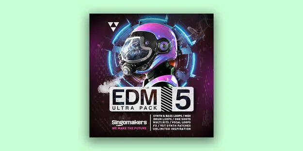 EDM Ultra Pack Vol 5 by Singomakers sample and synth preset pack artwork