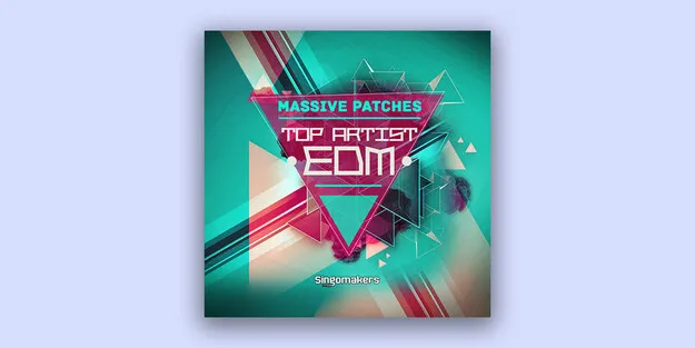 Top Artist EDM Massive Patches preset pack artwork for Native Instruments Massive