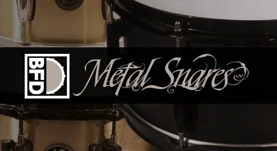 BFD Metal Snares preset pack artwork for BFD3